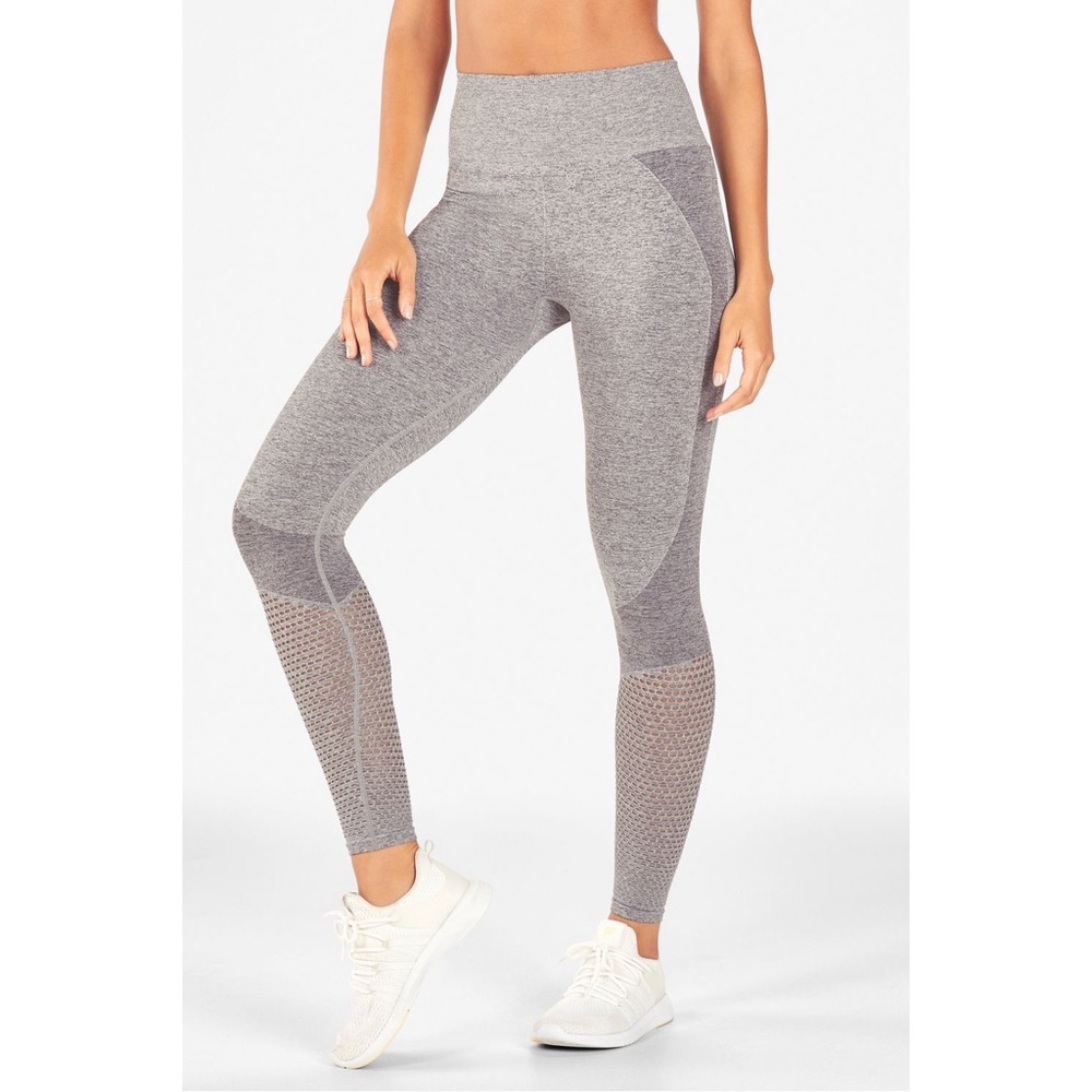 Fabletics/ High-Waisted Seamless Mesh Legging